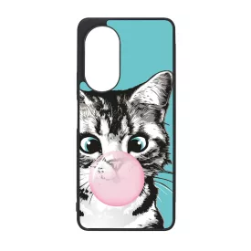 Bubble Cat - cica mintás Huawei Nova 9 SE tok