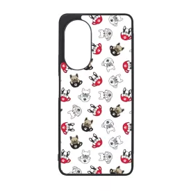 Cuki kávé és kutya mintás Huawei Nova 9 SE tok
