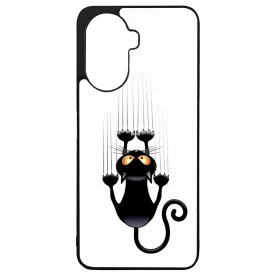 kapaszkodó macska macskás cica cicás Huawei Nova Y70 tok