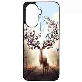 erdő szarvas őz négy évszak Huawei Nova Y70 tok