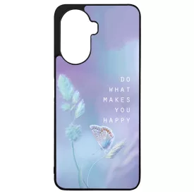 virágos tavaszi pillangós lepkés Huawei Nova Y70 tok