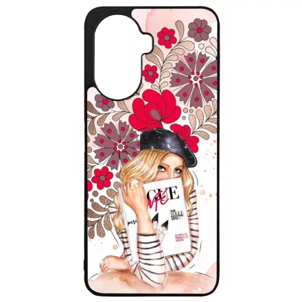 Matyó & Fashion Girl magyar mintás hungarian folk Huawei Nova Y70 tok