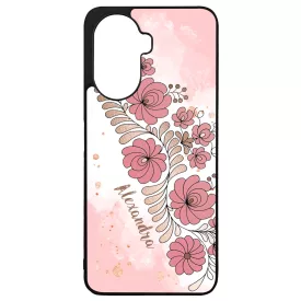 Kérd a neveddel - RoseGold Matyó magyar mintás hungarian folk Huawei Nova Y70 tok