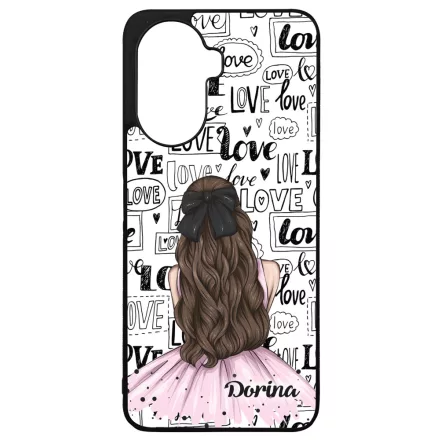 Kérd a Neveddel - LOVE Girl szerelem valentin napi Huawei Nova Y70 tok