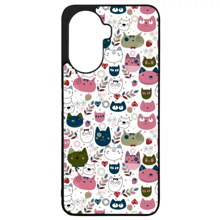 Csak vidáman - Cicák Huawei Nova Y70 tok