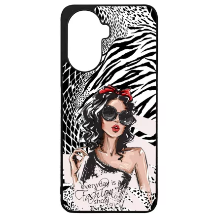 Fashion Show Girl Wild Beauty Csajos Allat mintas Huawei Nova Y70 tok