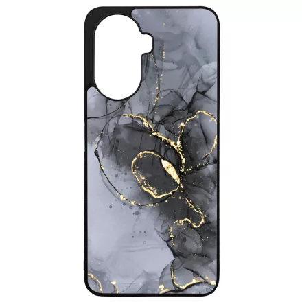 Golden Black marvanyos marvany mintas hatás Huawei Nova Y70 tok