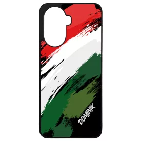 Kerd a neveddel - Magyar Zaszlo Huawei Nova Y70 tok