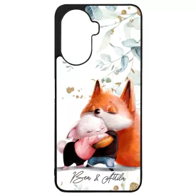 Kerd a neveddel - Nyuszi es Roka - osz Huawei Nova Y70 tok