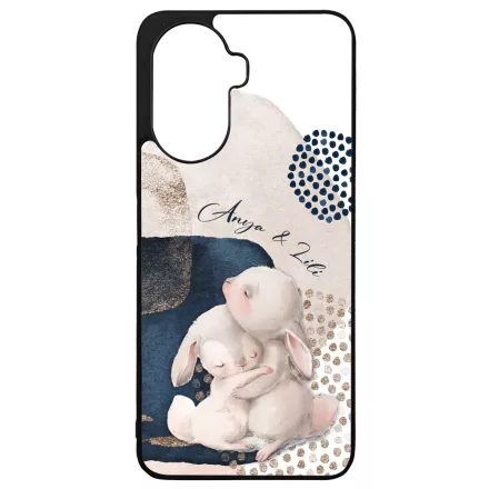 Kerd a neveddel - Cuki nyuszik - osz Huawei Nova Y70 tok