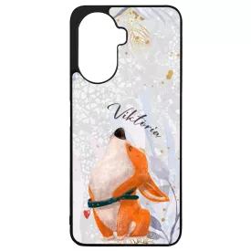 Cuki corgi kutyus - Téli mintás Huawei Nova Y70 tok