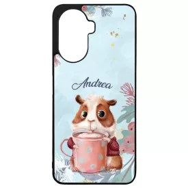 Kakaós hörcsög - Téli mintás Huawei Nova Y70 tok