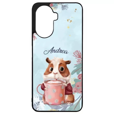 Kakaós hörcsög - Téli mintás Huawei Nova Y70 tok