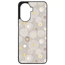 Csodaszép Aranyló téli mintás Huawei Nova Y70 tok