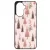 Rózsaszín karácsonyi fenyőfa mintás Huawei Nova Y70 tok