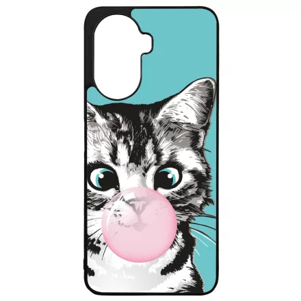 Bubble Cat - cica mintás Huawei Nova Y70 tok