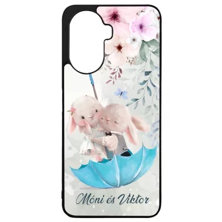 Neves cukisagok kollekcio Esernyos nyuszi szerelem Huawei Nova Y70 tok