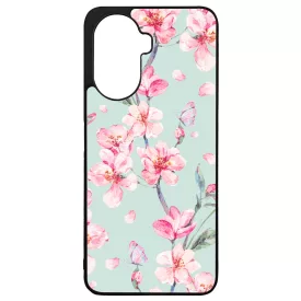 Vintage akvarell viragos Huawei Nova Y70 tok