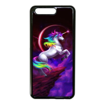 unicorn unikornis fantasy csajos Huawei P10 fekete tok