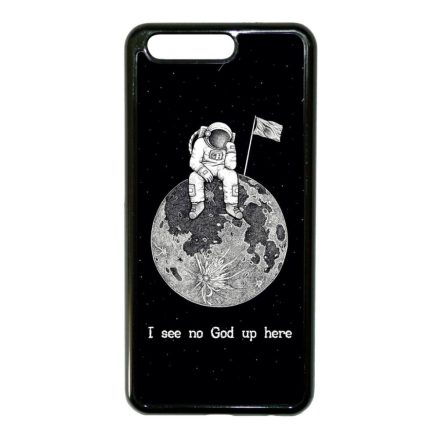 I see no God up here - űrhajós space Huawei P10 fekete tok