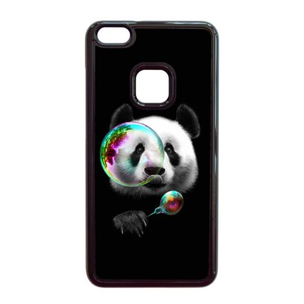 panda pandás Huawei P10 Lite fekete tok