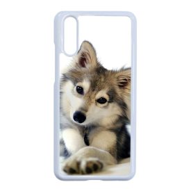 kutyás kutyus Huawei P20 fehér tok