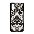 vintage fekete fehér Huawei P20 fekete tok