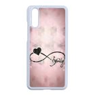 csajos lila infinity infinitis végtelen Huawei P20 fekete tok