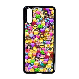 emoji Huawei P20 fekete tok
