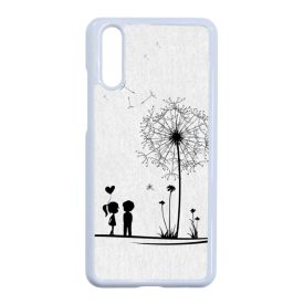 szerelem szerelmes pitypang Huawei P20 fehér tok