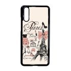 paris párizs eiffel torony tornyos Huawei P20 fekete tok