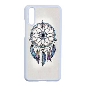 dreamcatcher vintage rajzolt álomfogó Huawei P20 fehér tok
