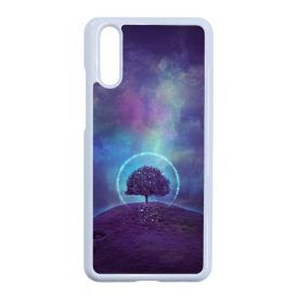 életfa kelta fantasy galaxis életfás life tree Huawei P20 fehér tok