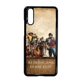 bud spencer és terence hill az ördög jobb és bal keze Huawei P20 fekete tok