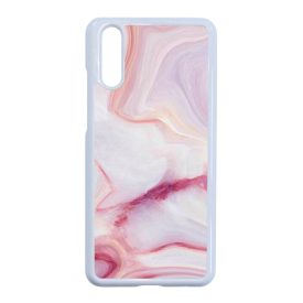 márvány márványos marble csajos Huawei P20 fehér tok