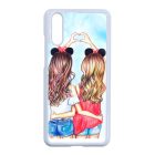 barátnők bff best friends forever legjobb barátnős besties Huawei P20 fehér tok