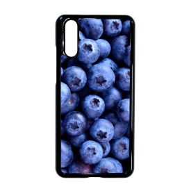 Áfonya kék Huawei P20 fekete tok