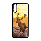 szarvas szarvasos agancs őszi Huawei P20 fekete tok