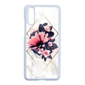 Marble Love marvany mintas viragos Huawei P20 fekete tok