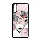 Spirit woman art tavaszi viragos Huawei P20 fehér tok