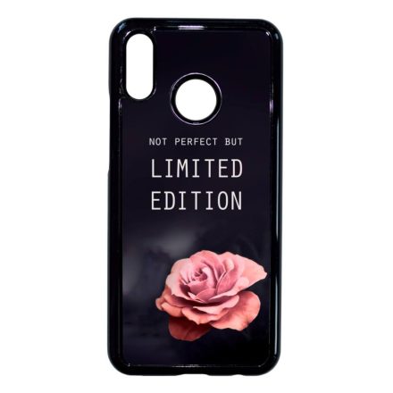 i am Not Perfect But Limited edition viragos rose rozsas Huawei P20 Lite fehér tok