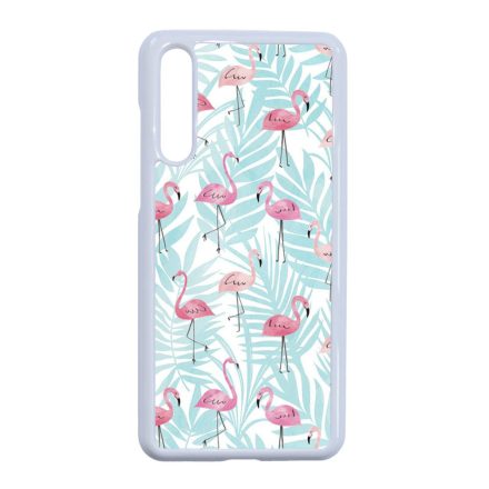 Flamingo Pálmafa nyár Huawei P20 Pro fehér tok