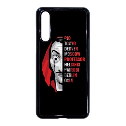 Mask - the Names - A Nagy Pénzrablás - la casa de papel Huawei P20 Pro tok