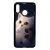 cica cicás macska macskás panda pandás Huawei P20 Lite fekete tok