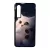 cica cicás macska macskás panda pandás Huawei P30 fekete tok