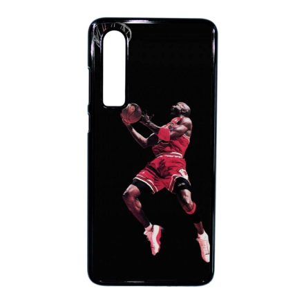 Michael Jordan kosaras kosárlabdás nba Huawei P30 fekete tok