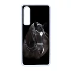 barna lovas ló Huawei P30 fekete tok