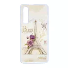 vintage párizs párizsi eiffel torony tornyos Huawei P30 fehér tok