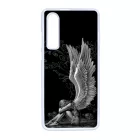 angyal angyalos fekete bukott Huawei P30 fekete tok