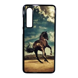lovas ló mustang mustangos Huawei P30 fekete tok